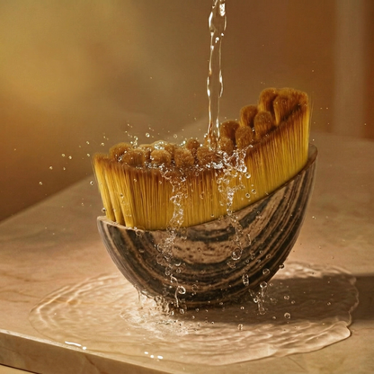 Binetto Facial Dry Brush for Lymphatic Drainage