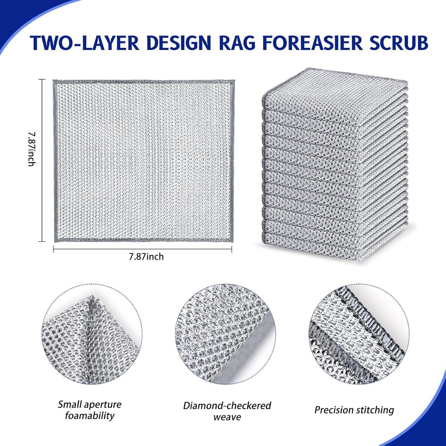 Binetto Non-Scratch Wire Dishcloths