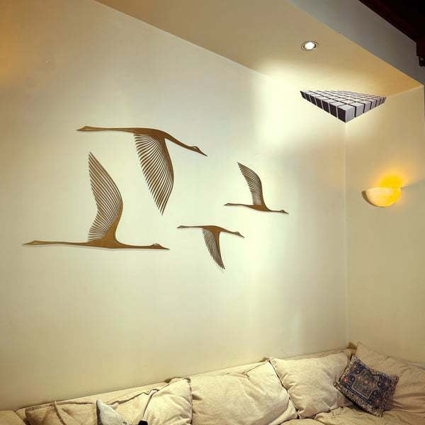 Impossible Corners 3D Optical Illusion Wall Art